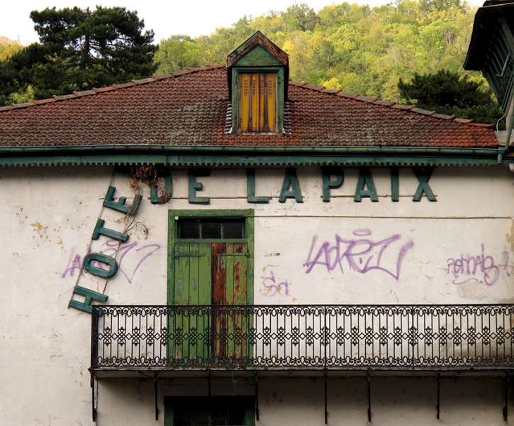 0587: Hotel de la Paix (Ax les Thermes, Frankreich 2010)