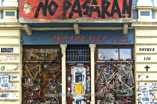 PK0689: No pasaran - Zur EPO-Ecke (Montage, Hamburg-Altona 2009/2012)