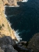 sa080 Blick aus 100m Höhe auf die "Rehleiter" zur Neptungrotte bei Capo Caccia