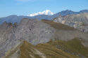 FRA0047 o.T. (Blick vom Col du Galibier- 2645m - nach Osten mit Mt. Blanc; F 2010)