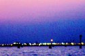 0711: Abendstimmung über der Ponte della Libertà (Venedig, von Murano gesehen; 2011-2013)