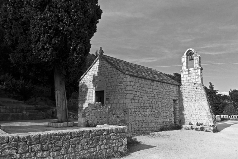 0853: Kapelle Hl. Nikolai (Split Marjan, Kroatien 2015)