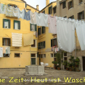 PK0497: Keine Zeit: Heut ist Waschtag! (Venedig 2009)