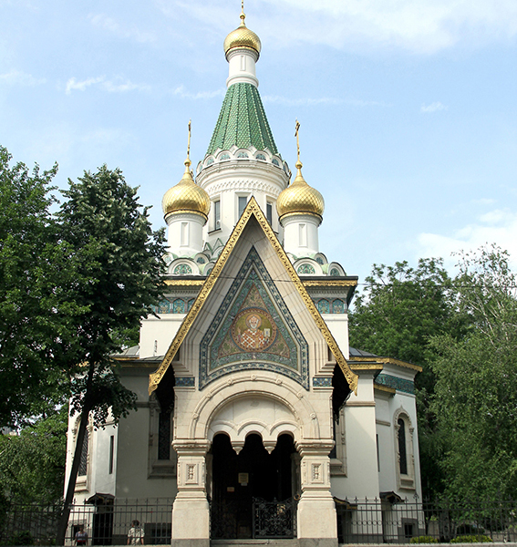 BGR0012 Russische Kirche "Sveti Nikolay Mirlikiiski" (Sofia, Bulgarien 2015)